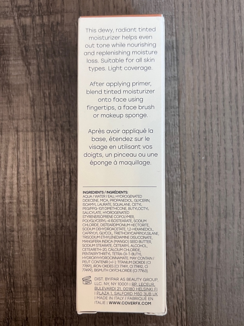 Cover FX Radiant Start Tinted Moisturizer Level 4 - New / Unopened - Picture 2 of 4